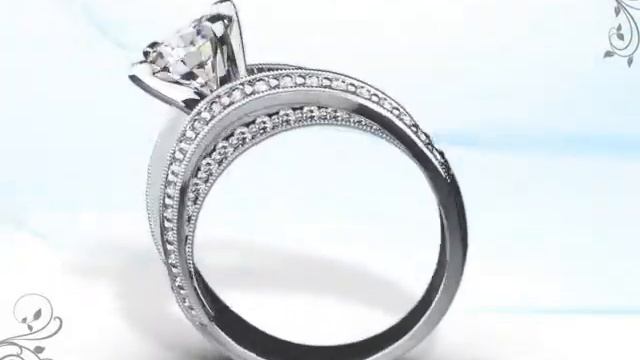 Vanna K Diamond Engagement Ring - Style # 18RO4194DCZ 1 смотреть онлайн