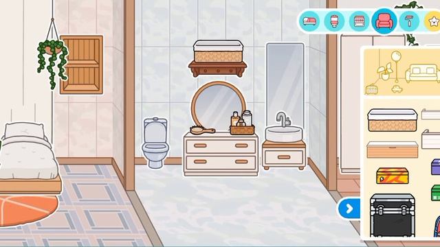 Эстетичная ванна в тока боке🛁🌿 смотреть онлайн