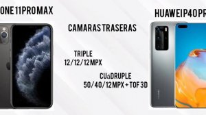 iPhone 11 pro max VS Huawei p40 pro. Frente a frente entre estos dos colosos de la gama premium