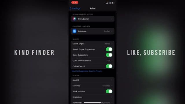 Set Auto Close Tabs On Safari Browser