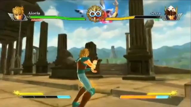 Saint Seiya Brave Soldiers _ Combos de Aioria смотреть онлайн