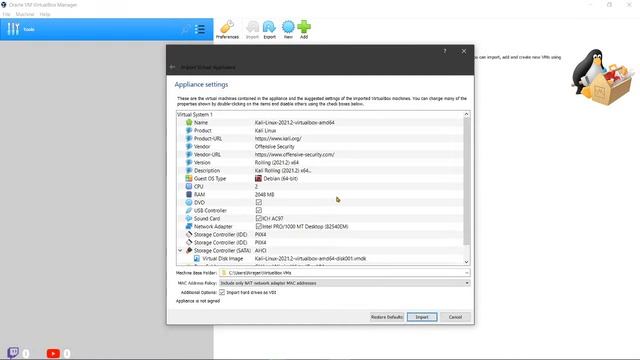 How to Install Kali Linux 2021.2 in VirtualBox on Windows 10 | Ninja Programmer Co. 🔴 смотреть онлайн