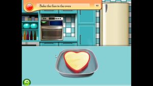 Кухня Сары: Пирог с фруктами. (Флеш игра)