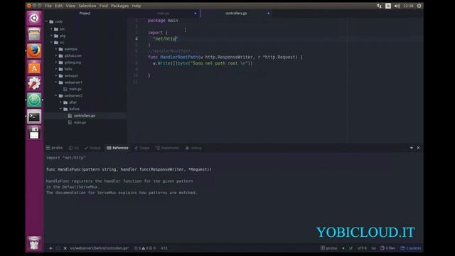 Golang webserver parte seconda
