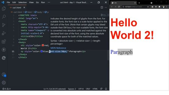 CSS3 Crash Course Part-1 Introduction In Telugu From Scratch  Explained By #VenkateshMogili #WebGur