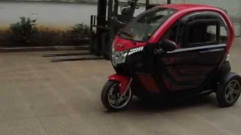 Электроскутер трицикл с кабиной TRISCOOTER ELEJULI 2000W Купить 8 800 777 40 97 электромобиль.mp4