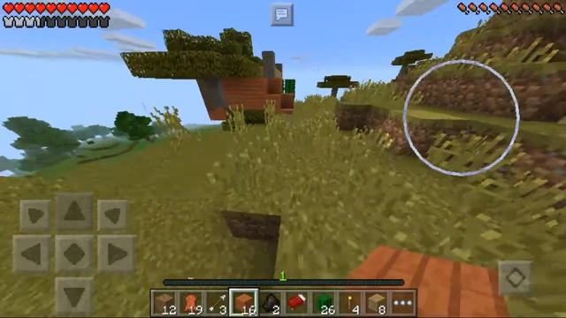 #6 дерево выросло в доме.Мультиплеер в майне pe. смотреть онлайн