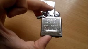 Zippo Brushed Chrome lighter Dealextreme
