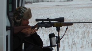 Quadriplegic Shooting Browning 300 Magnum Rifle