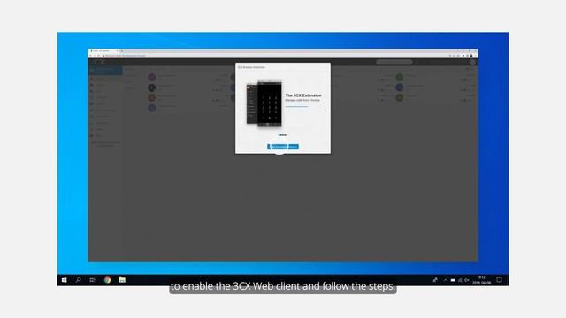 Getting Started with 3CX: Log in to the 3CX Web Client смотреть онлайн