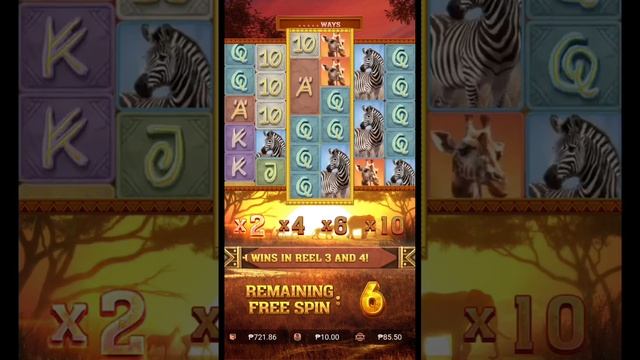 FREE SPIN ALL THE WAY • SAFARI WILD смотреть онлайн