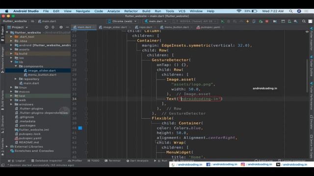 Flutter complete website creation guide | Added Subtitles | flutter coding
