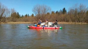 Свершилось! Весенний сплав.Река ВИЖАЙ  май 2020год