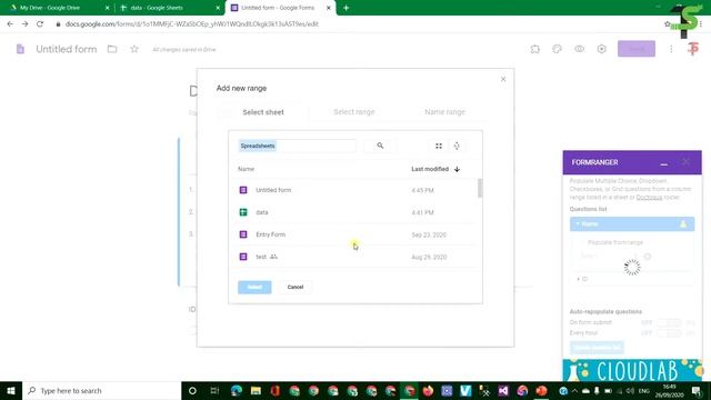 Lecture - 282 : Dynamic field in google form | Form ranger add on | Free смотреть онлайн