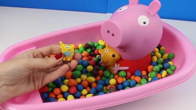 Peppa Pig Купается в ванной смотреть онлайн