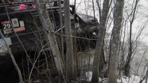 Лесник в деле. Уаз Патриот оффроуд. Блокка в обоих мостах.