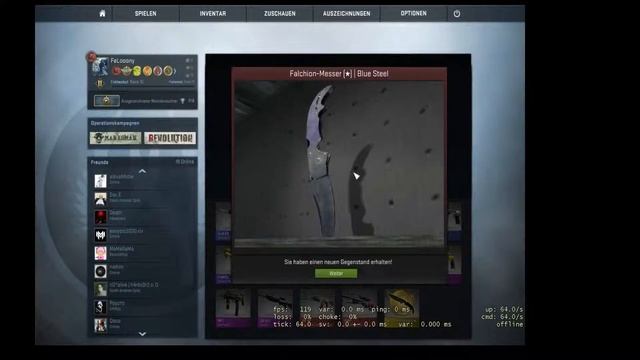 FALCHION KNIFE UNBOXING! смотреть онлайн