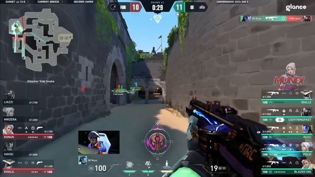 * EPIC GAME! - GE vs FURIA - HIGHLIGHTS | VCT OFF Season Convergence 2023 | VALORANT смотреть онлайн