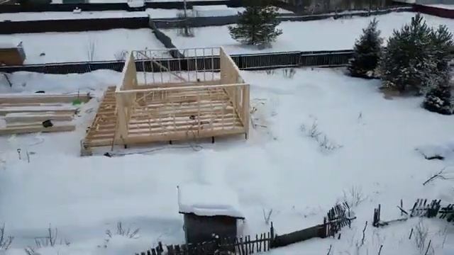 Каркасный дом 9*9 на Нижнем поселке смотреть онлайн