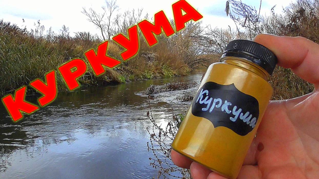 Реакция рыбы на Геркулес с Куркумой. Подводная съемка