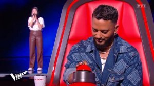 Vitaa version Slimane - A fleur de toi | Marika | The Voice Kids 2023 | Audition à l'aveugle