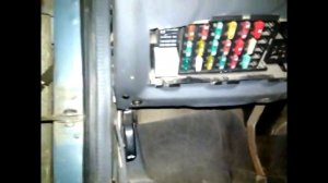 Daewoo Nexia - Последствие возгорания катализатора ( сборка салона )