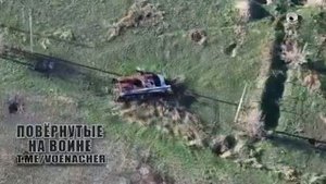 Немного уничтоженной брони ВСУ в районе села Пятихатки на Запорожском направлении
