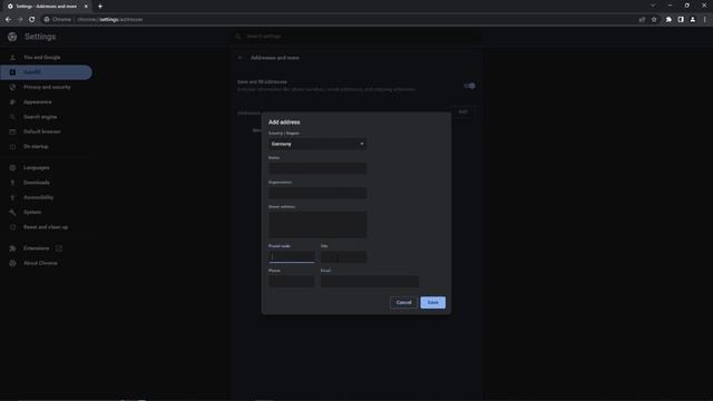 How To Add & Manage Autofill Addresses On Google Chrome | 2022 Tutorial смотреть онлайн
