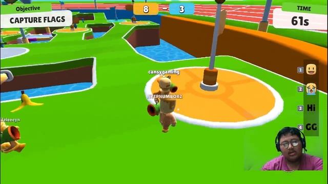Brave Banana On Map Rocket Launcher Stumble Guys | Stumble Guys Gameplay