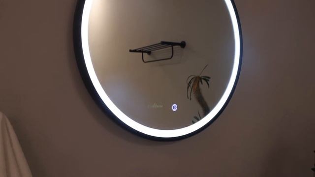 Зеркало с Led подсветкой Trend Black Led D 600, Alcora смотреть онлайн
