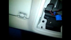 Volkswagen Jetta - Снятие и замена ламп в плафоне салона освещения.