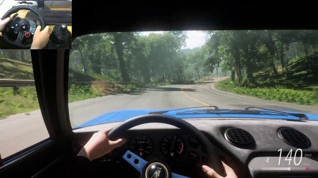 Rebuilding a Lamborghini Espada 400 GT 1973 Forza Horizon 5 - Logitech G29 And Shifter 4K Gameplay смотреть онлайн