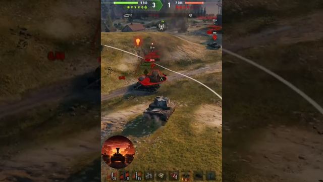 🔥Type 5 H🔥 - Лучше не делать его злым #wot #tanksblitz #wotgameplay #миртанков #worldoftanks #like