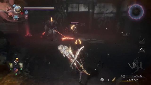 DLC Darkness in the Capital прохождение Nioh 2 The Complete Edition #4 Дворец проклятых смотреть онлайн