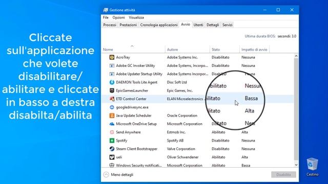 Come Abilitare/Disabilitare l'avvio Automatico di un Programma all'accensione del PC Su Windows 10 смотреть онлайн