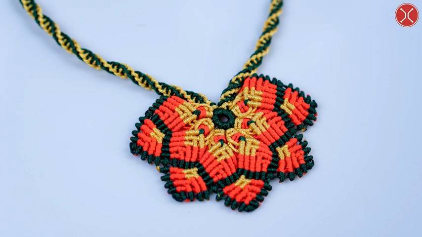 Tutorial Ciondolo Mandala Macrame | Macrame tutorial