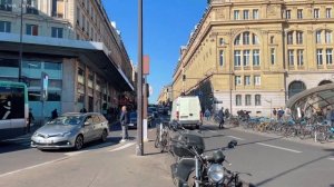 Paris walking tour 4K | A walk around Saint-Lazare in 4K | Paris 4K | A Walk In Paris