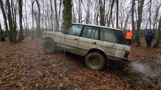 OFF ROAD TRIAL - ELRC, TWINNEY WOODS - RANGE ROVER CLASSIC 3.9 V8 смотреть онлайн