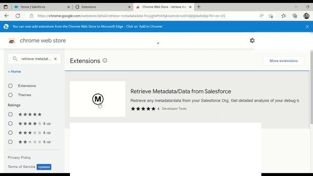 Add Google Chrome Extension in Edge browser #developertools #chromeextension #microsoftedge