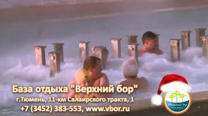 Новогодние каникулы на базе отдыха "Верхний бор", г. Тюмень