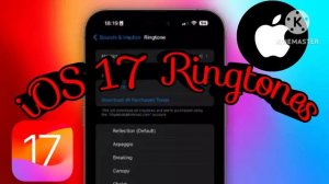 iOS 17 and New Apple iPhone Ringtones