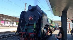 паровоз на Московском вокзале, Нижний Новгород