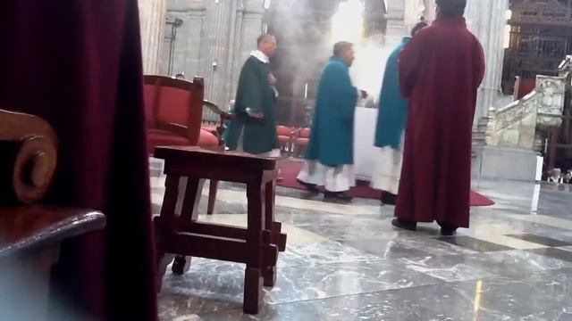 El cardenal Norberto Rivera en la misa dominical смотреть онлайн