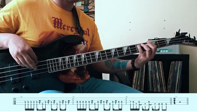 Iron Maiden-Wrathchild Bass Lesson with Tabs | Bass from the Abyss Ep. #1 смотреть онлайн