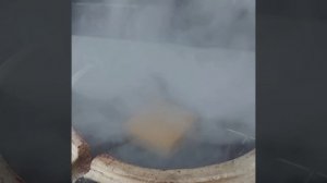 холодное копчение сыра в тандыре с помощью коптильной трубы