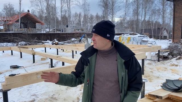 Строительство каркасного дома, часть 1 смотреть онлайн