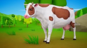 Magical Giant Duck Rampage: Farm Animals Rescue Adventure! | Cow Pig Sheep Goat
