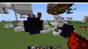 Механическая дверь 3х3 блока в Майнкрафте!