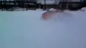 Lamborghini gallardo дрифт по снегу