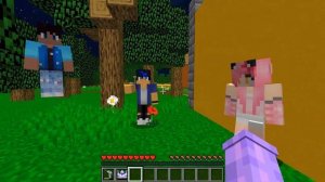 Scary MONSTER Trap APHMAU and Ein in Minecraft! - Parody Story(Ein,Aaron and KC GIRL)